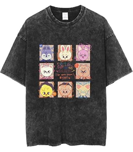 Amazon.com: DHSPKN Skz 5 Star New Album Merch T Shirt Felix